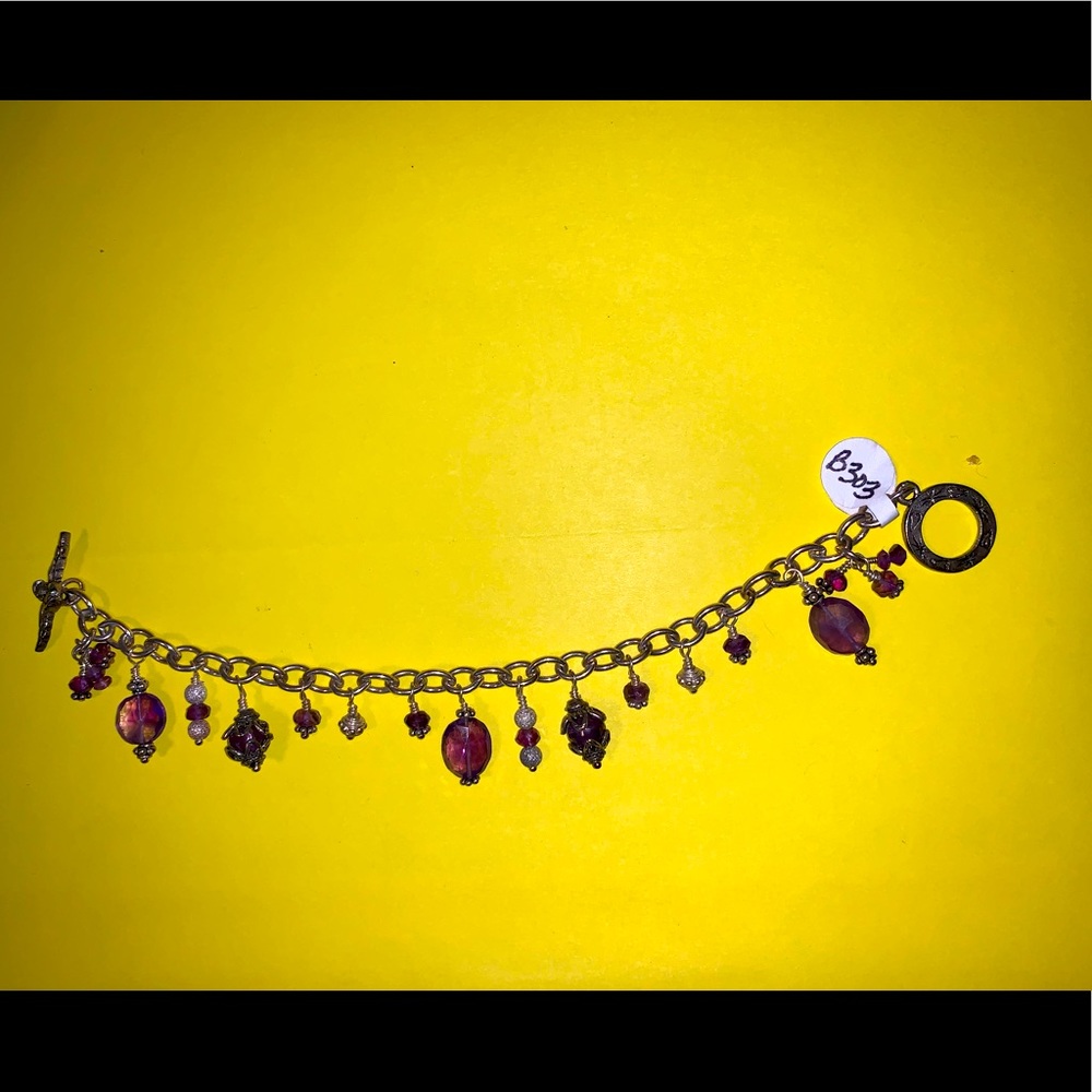 Amethyst bracelet